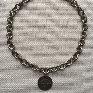 Tiffany Necklace Sterling Silver